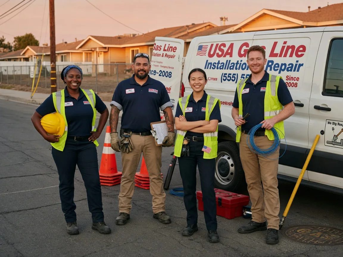Gas Line Installation company in Mansfield, IL